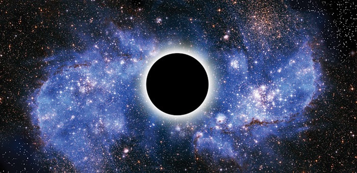 black hole b