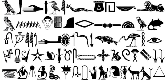 nea acropoli egyptian symbols